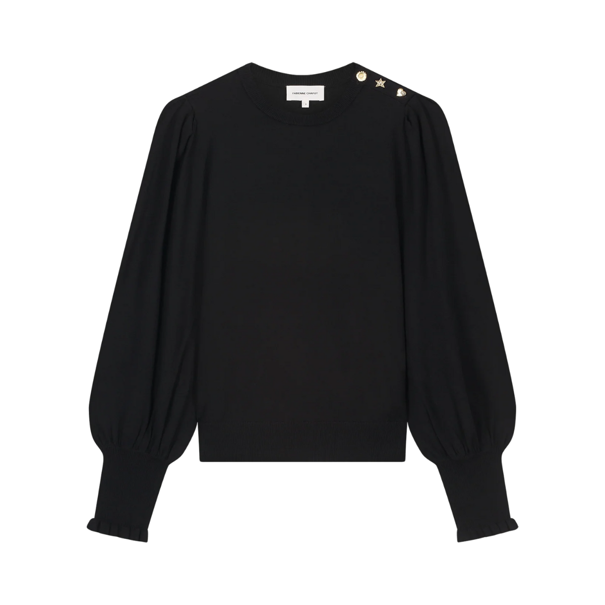 NOOS Molly Balloon Pullover - Black