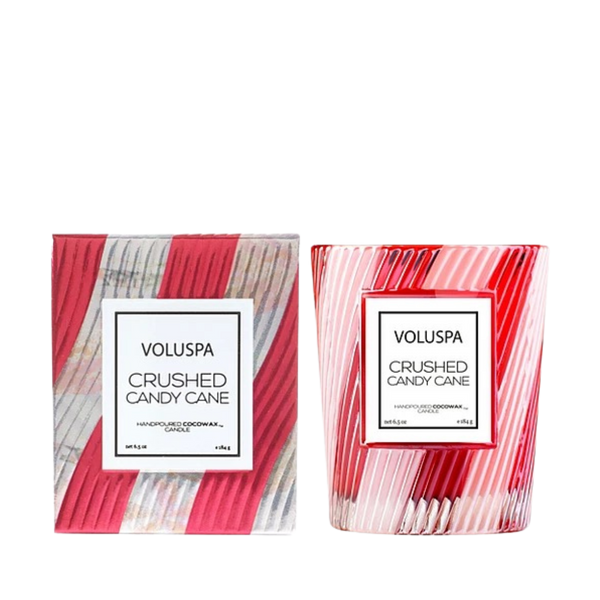Classic Candle - 6 Crushed Candy Cane