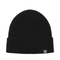 Cashmere Blend Beanie - BLACK