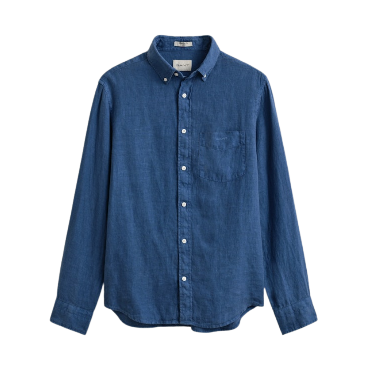 Gmnt Dyed Linen Shirt - VINTAGE BLUE