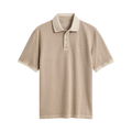 Sunfaded SS Polo - Oat Beige