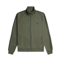 Contrast Tape Track Jacket - Green