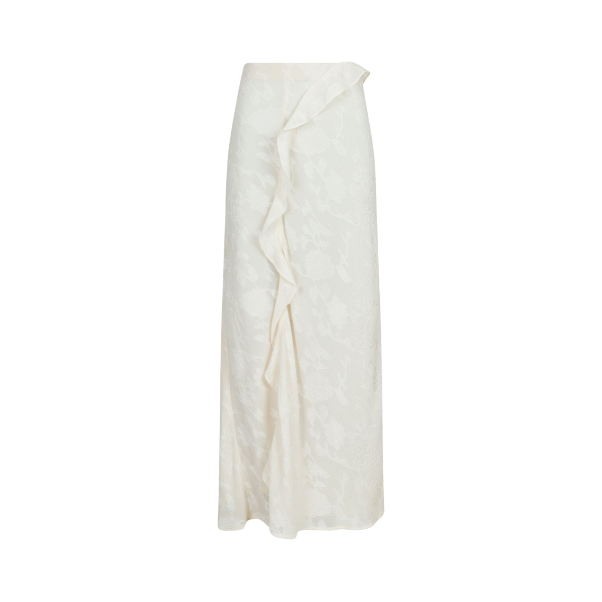 Vinza Burnout Skirt - 121 Off White