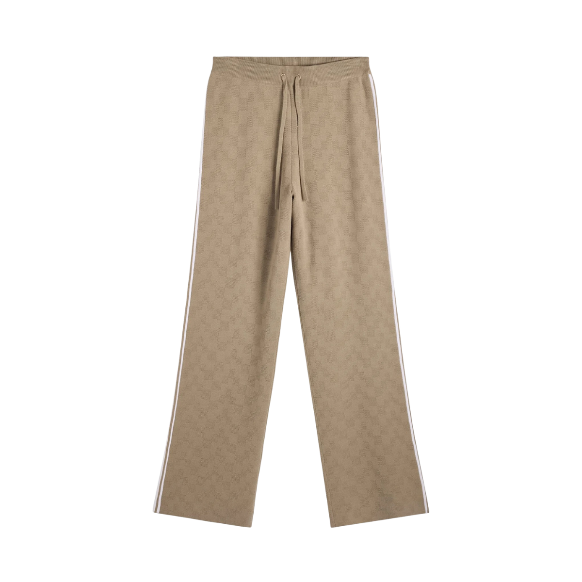 Kera Knitted Jacquard Pant - Brindle