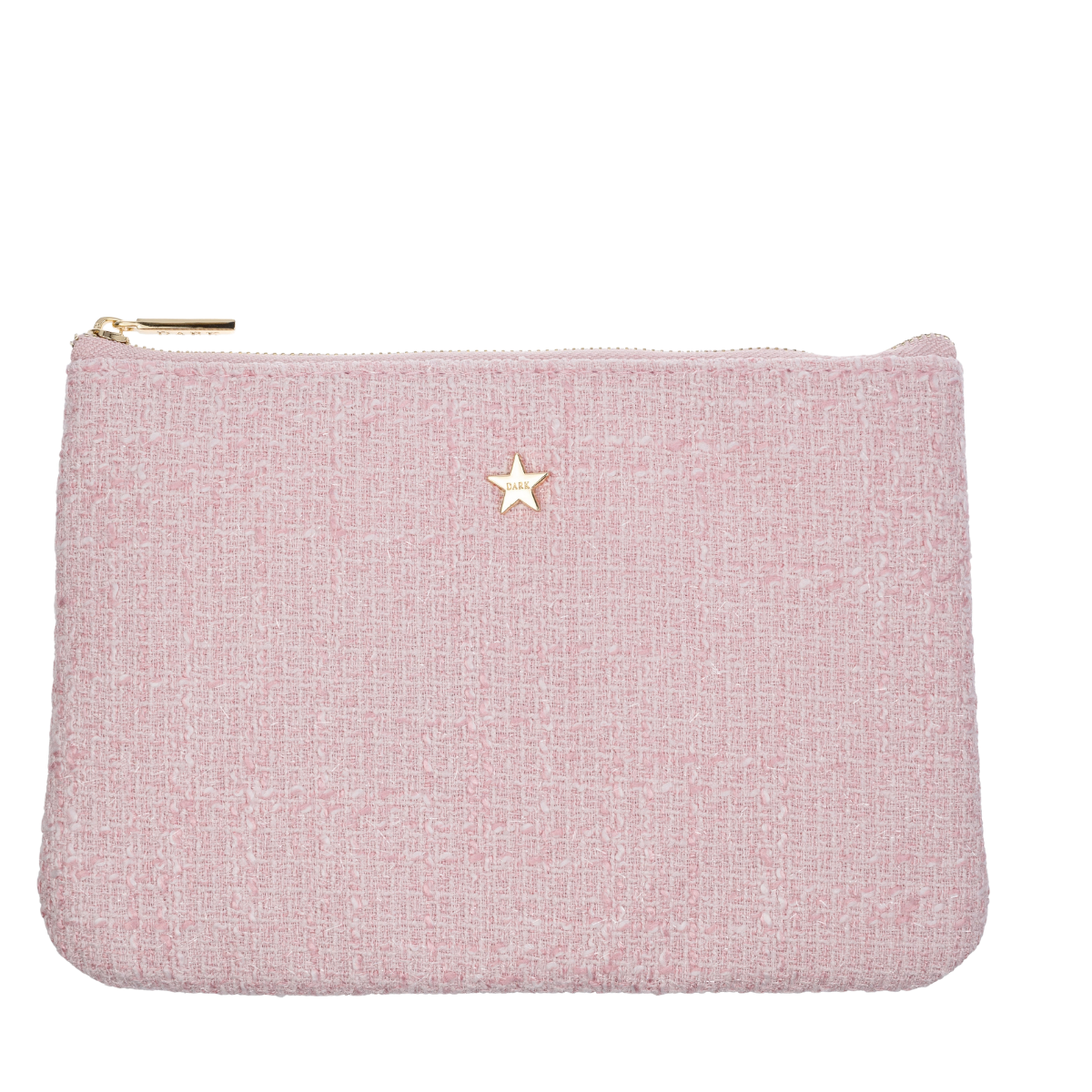 Tweed Small Pouch - Cotton Candy