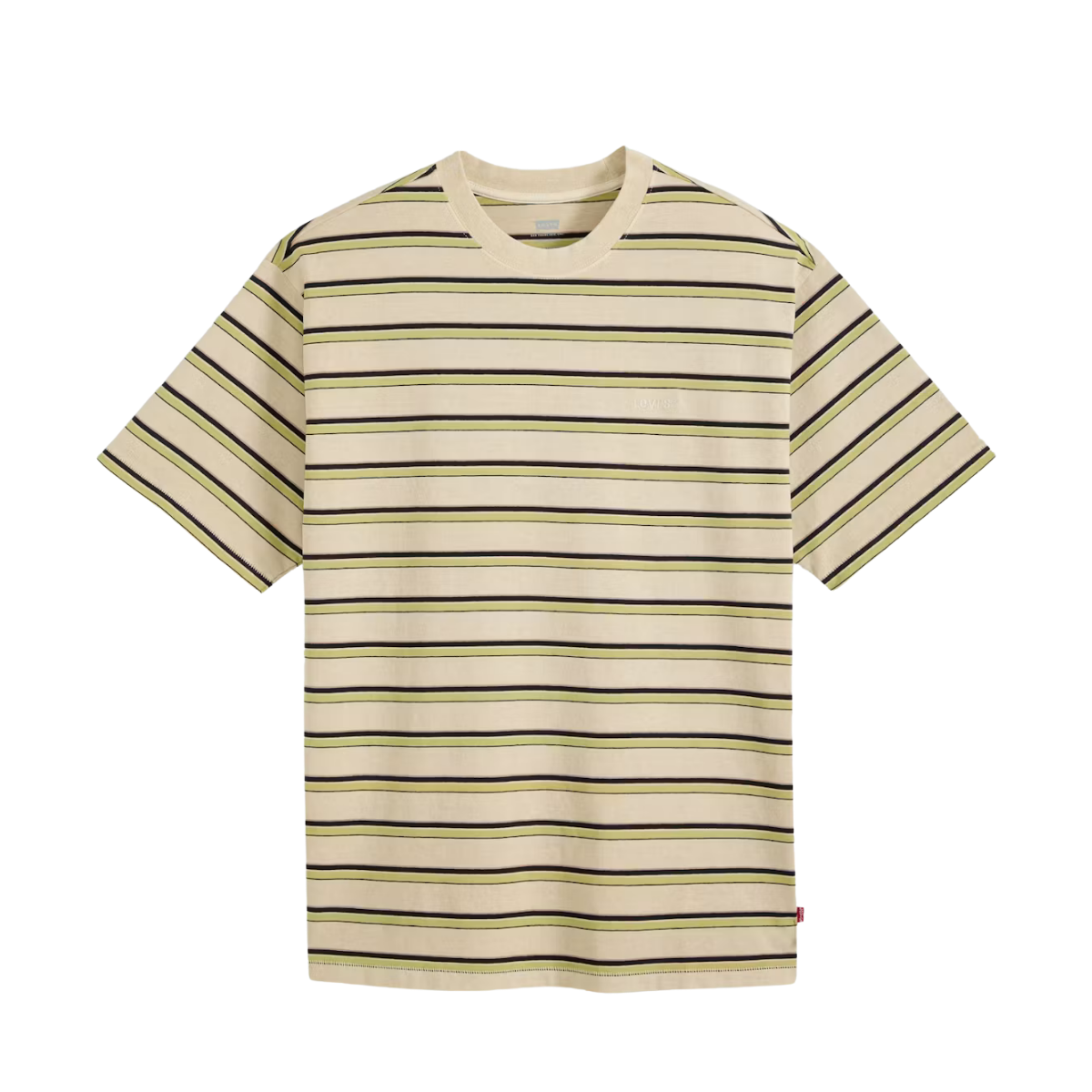 Red Tab Vintage Tee - Martin Stripe Winter Pear