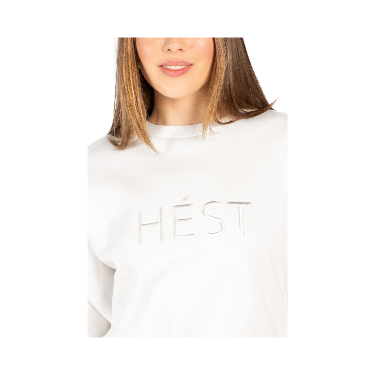 Gabriela Sweatshirt - White Alyssum