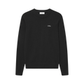 Gary Patch Crewneck Knit - Black