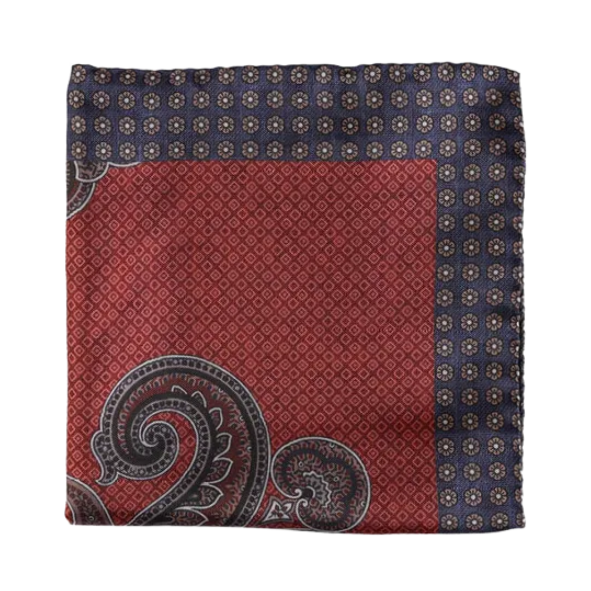 Pocket Square - Rust
