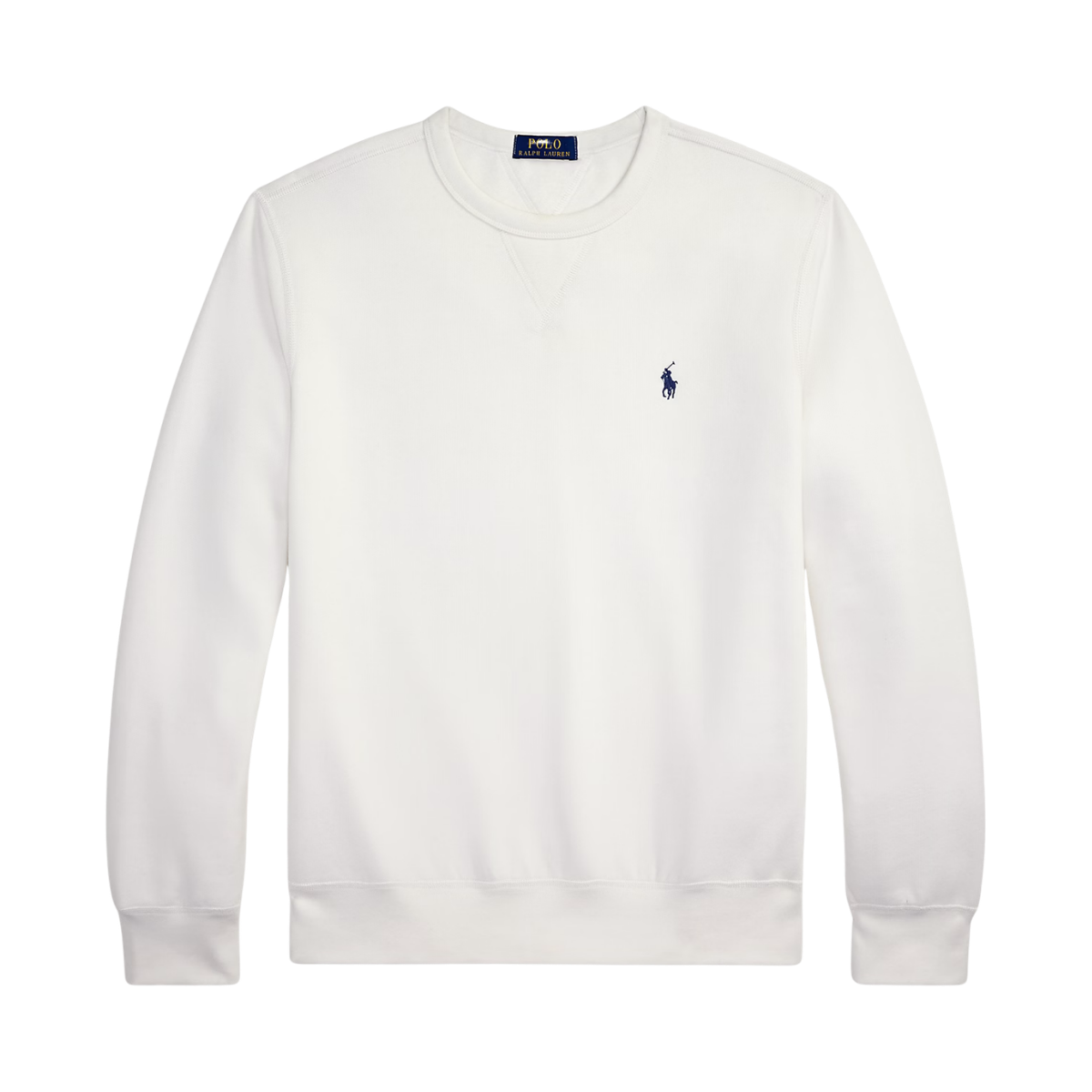 LS Fleece Sweater - White