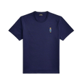 Knit T Shirt Sleep Top - Navy