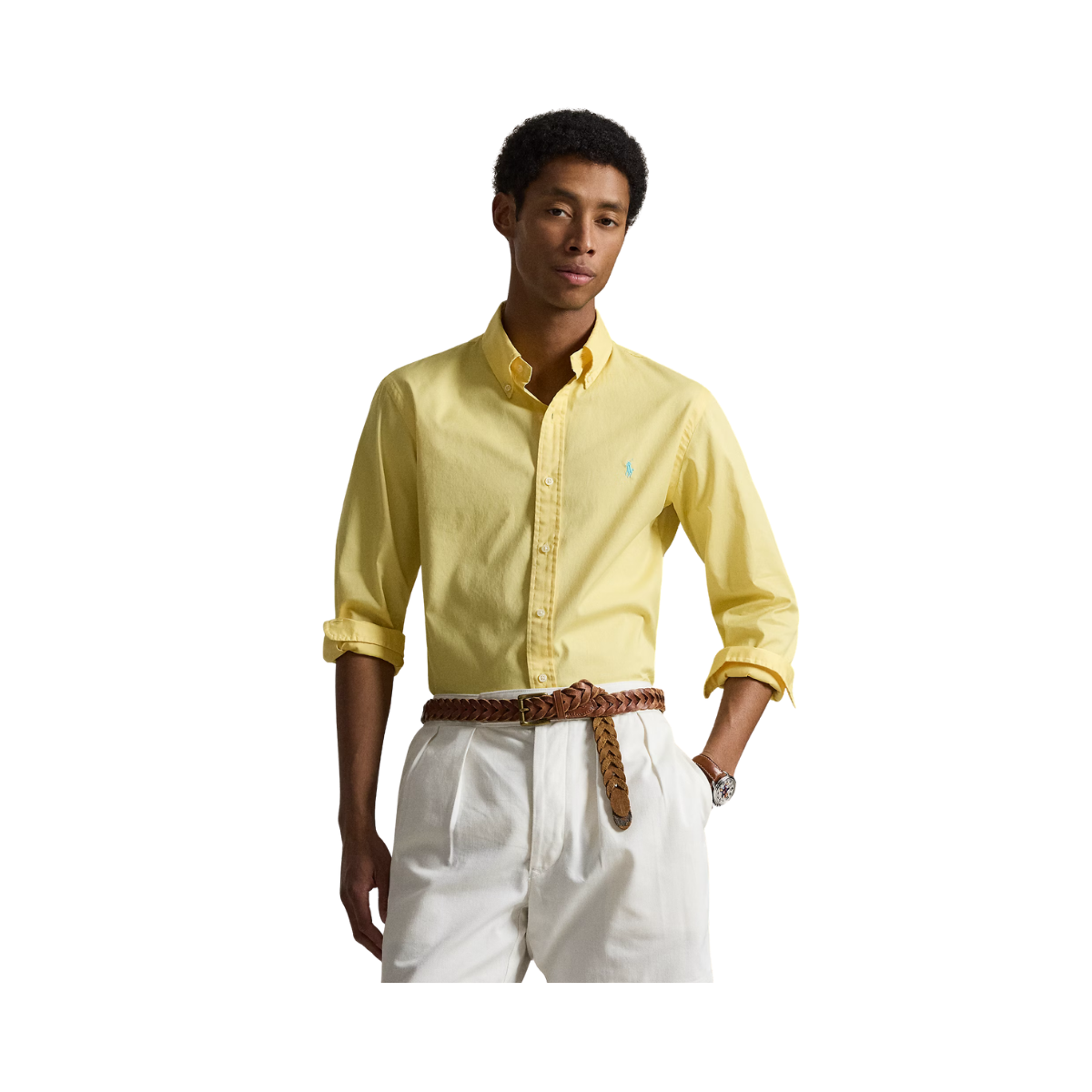 Woven Sport Shirt - Corn Yellow