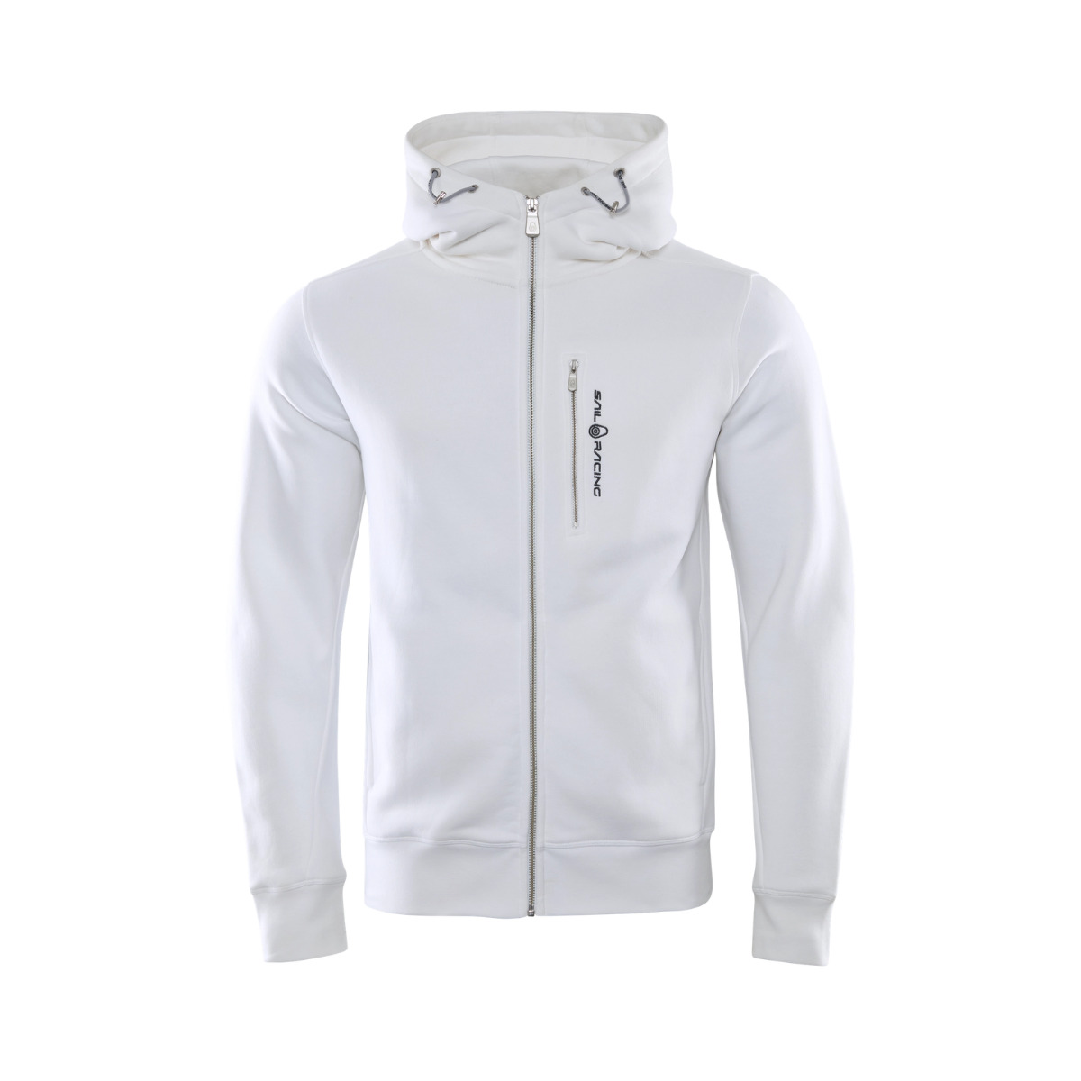 Bowman Zip Hood - White