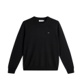 Keane Merino Crew Neck - 9999 Black