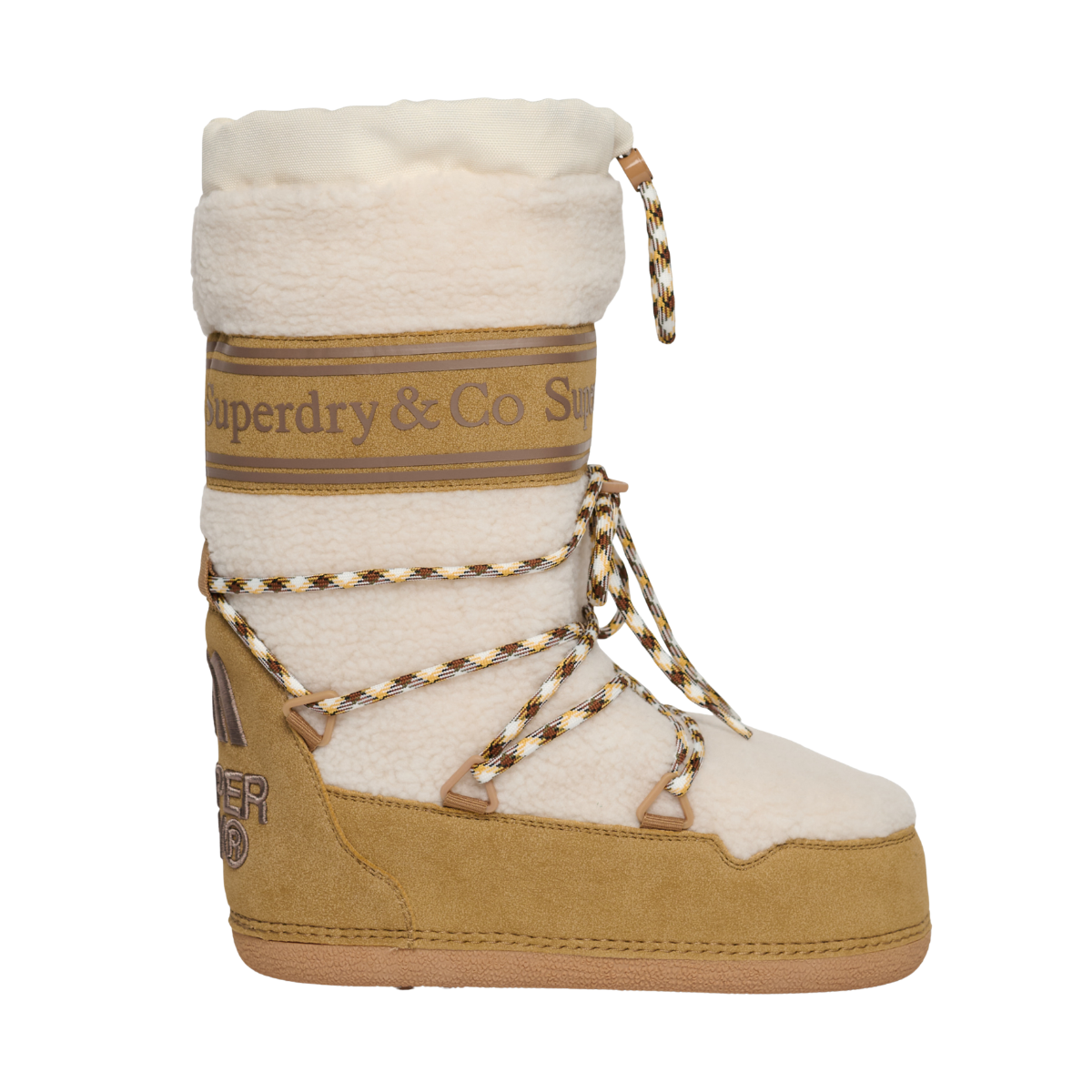Borg Snow Boot - M5R Sand/Cream