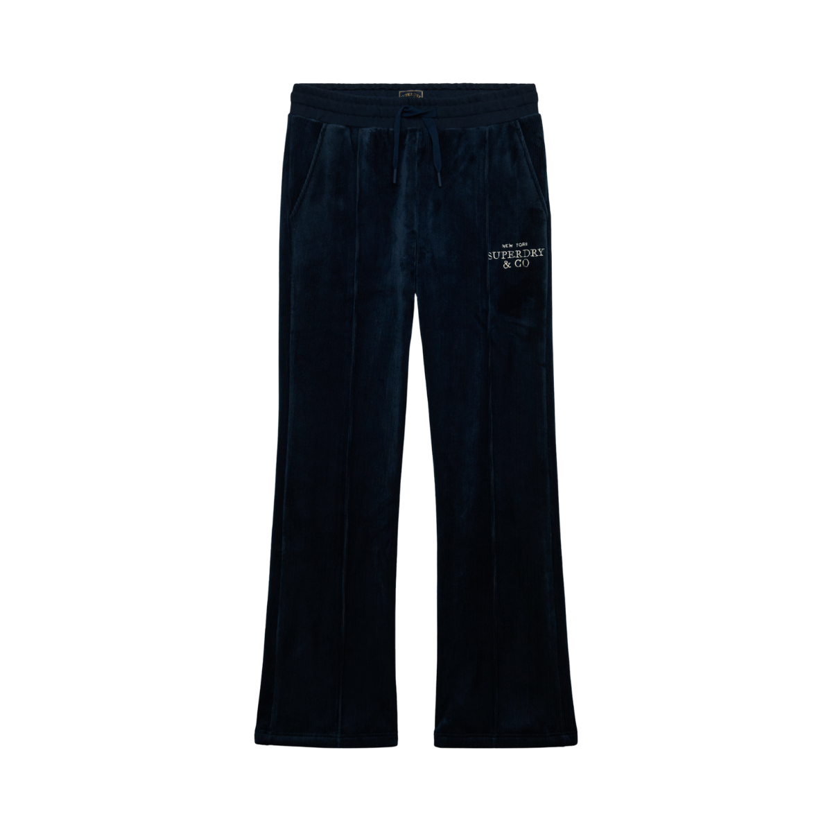Drop Needle Velour Jogger - 49P Darkest Navy