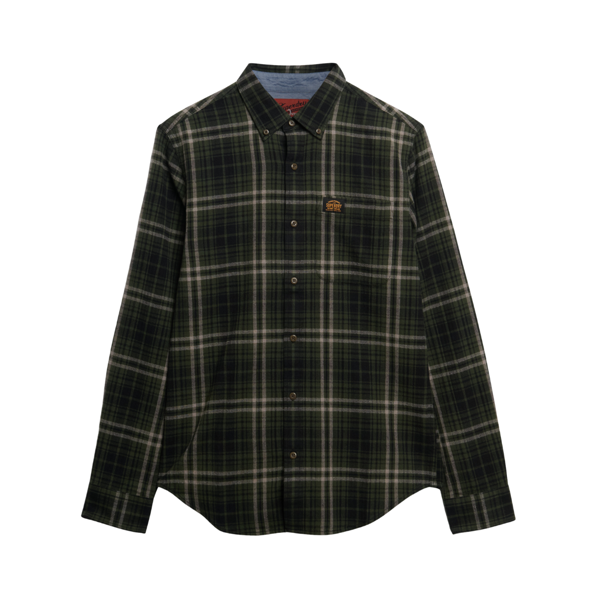 Lumberjack LS Shirt - Frontier Check Olive Green