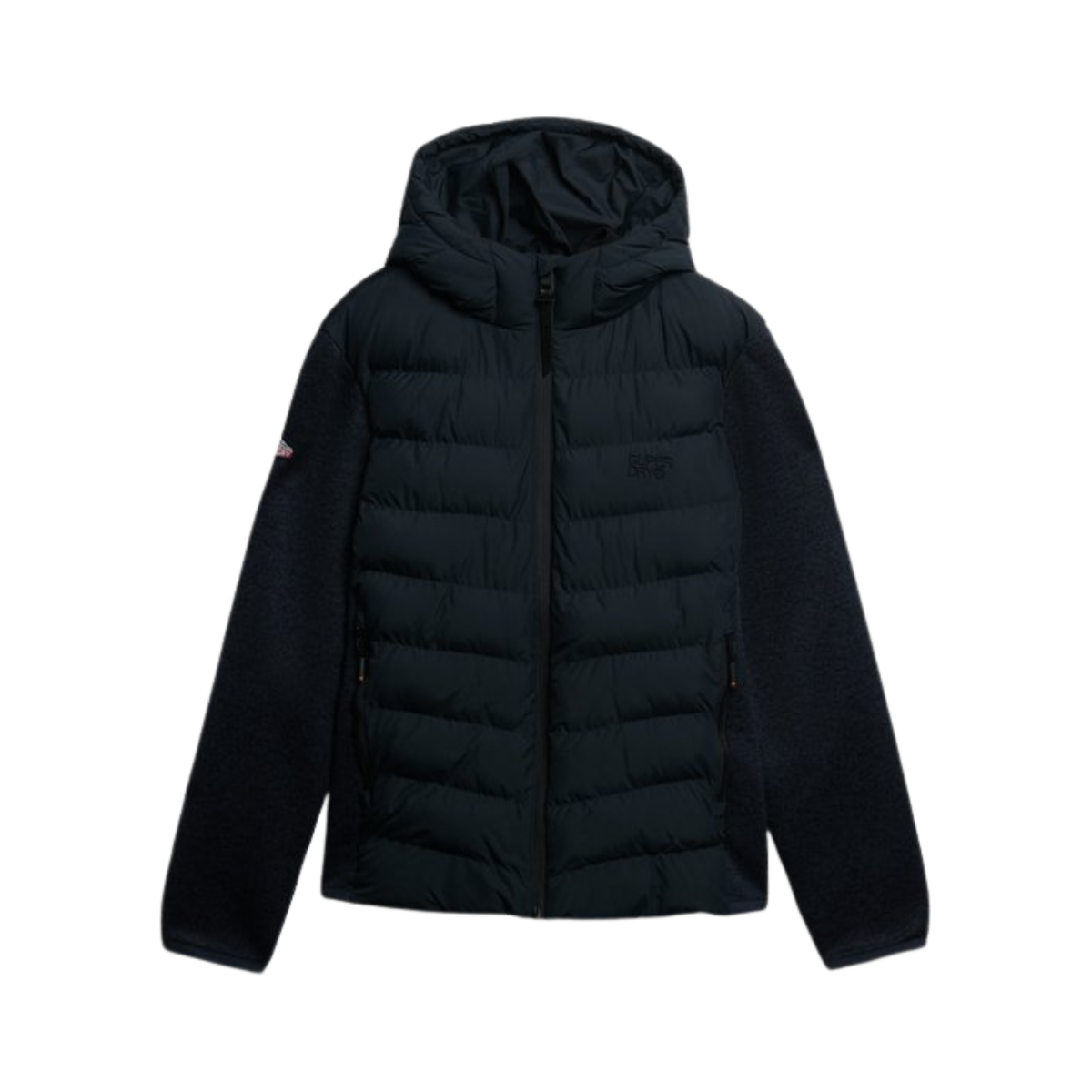 Hooded Storm Knit Hybrid Jacket - 98T Eclipse Navy