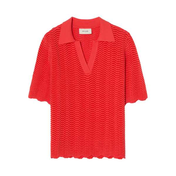 Lara Knit Top - Cayenne On Cayenne