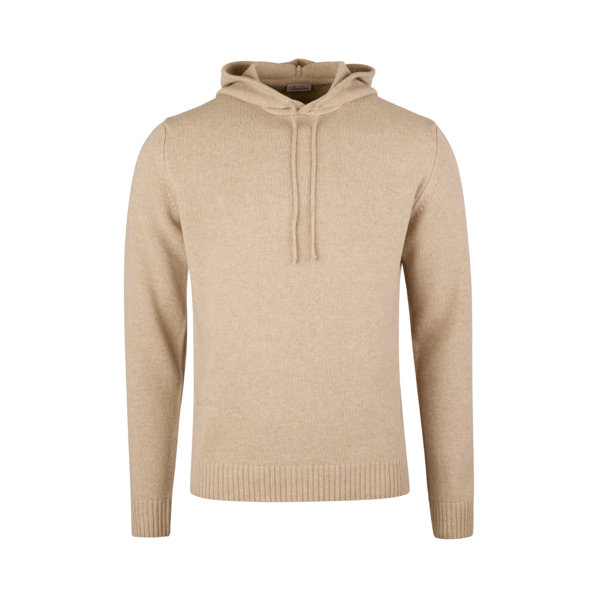 Pullover Knitted Hood - Beige