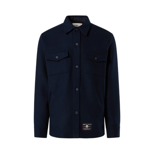 North Sails SHIRT LONG SLEEVE - NAVY BLUE