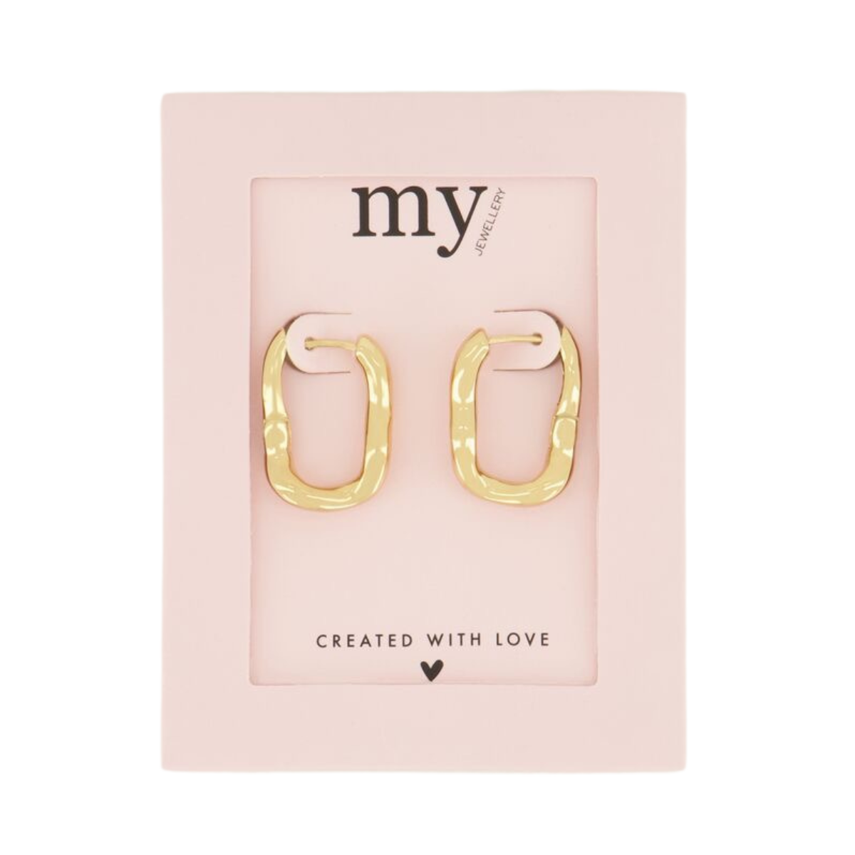 Earrings Swirl Effect - 1200 Gold