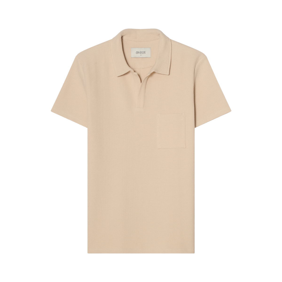 Melrose Polo Waffle - Creme