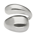 Ring chunky bubble OS - Silver