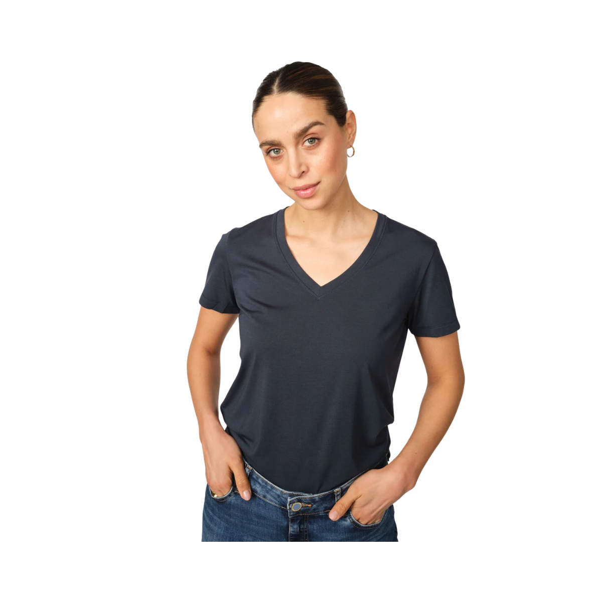 MMDala V-SS Basic Tee - Salute Navy