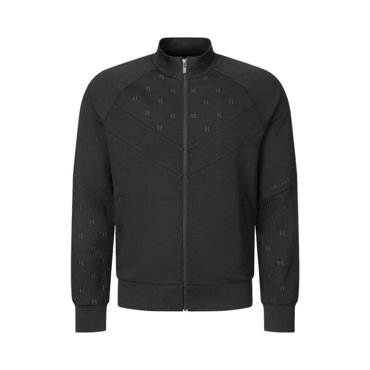 Sweat Zip Jacket - Black