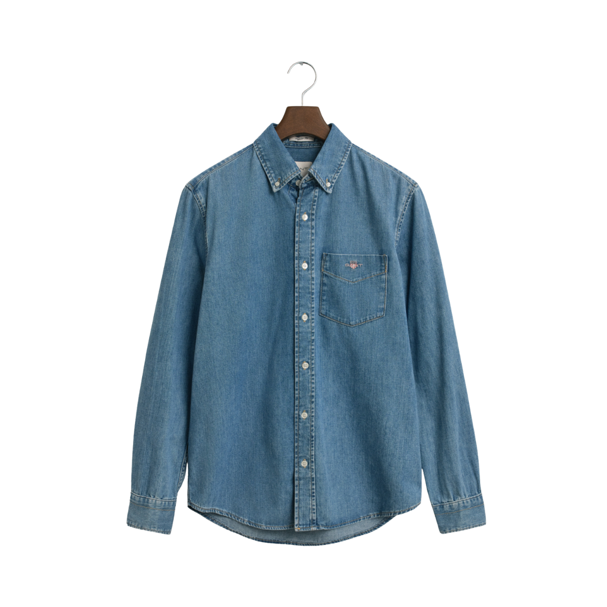 Reg Denim Shirt - Blue