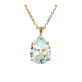 Mini Drop Necklace Gold - 07 Light Azore