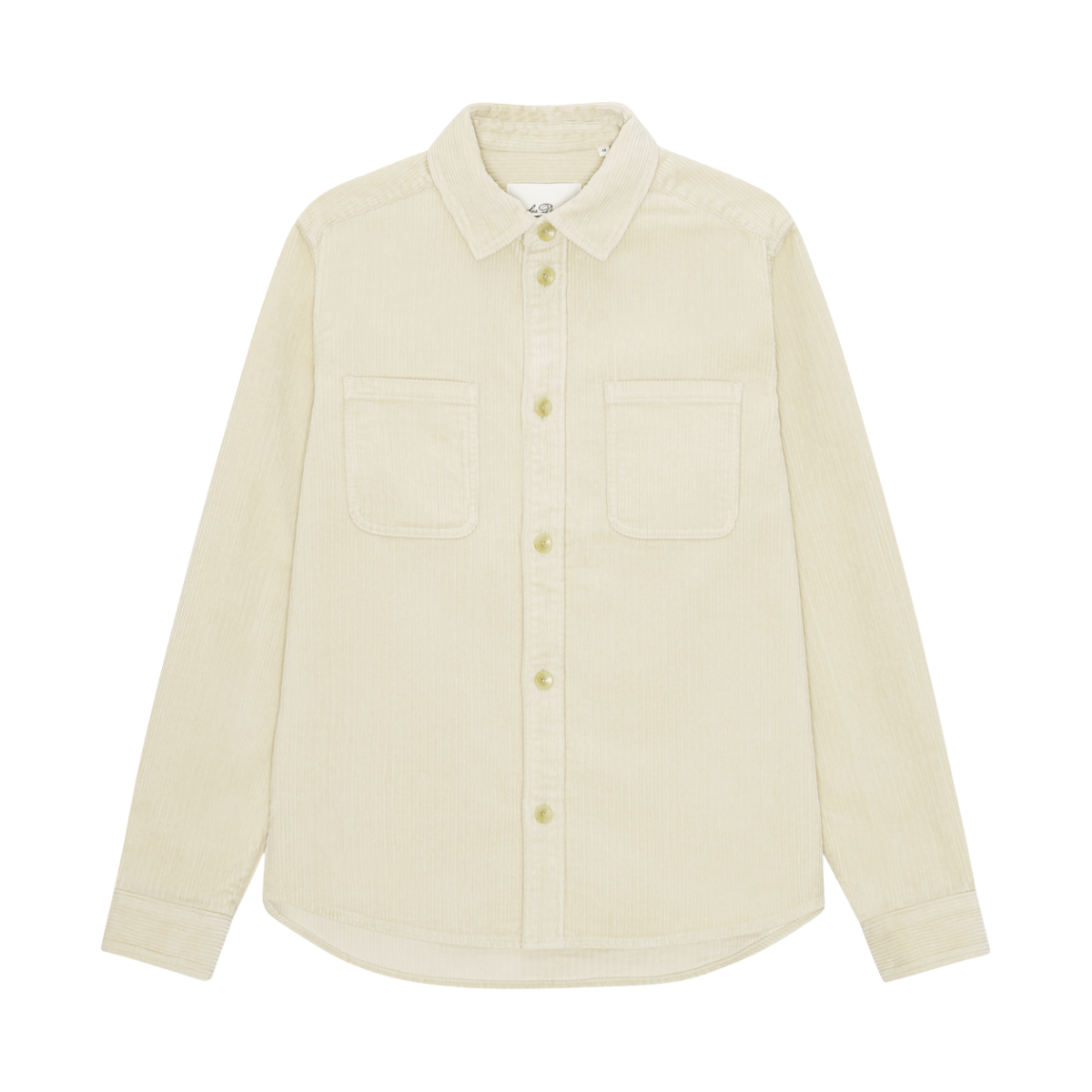 Corduroy Overshirt - Ivory