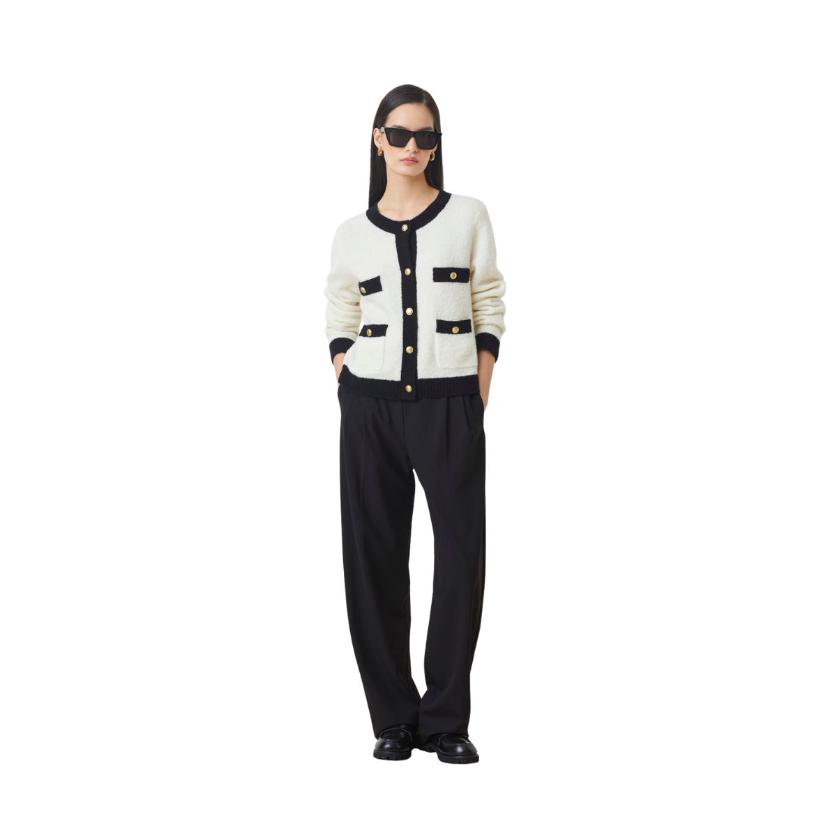 Gilet Gabili - 01 Blanc Casse