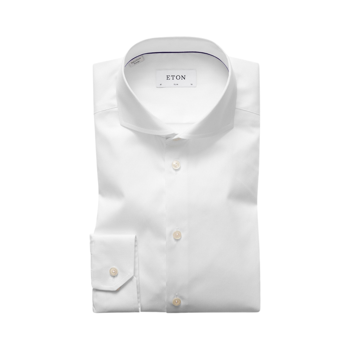 Signature Twill Super Slim Shirt - White