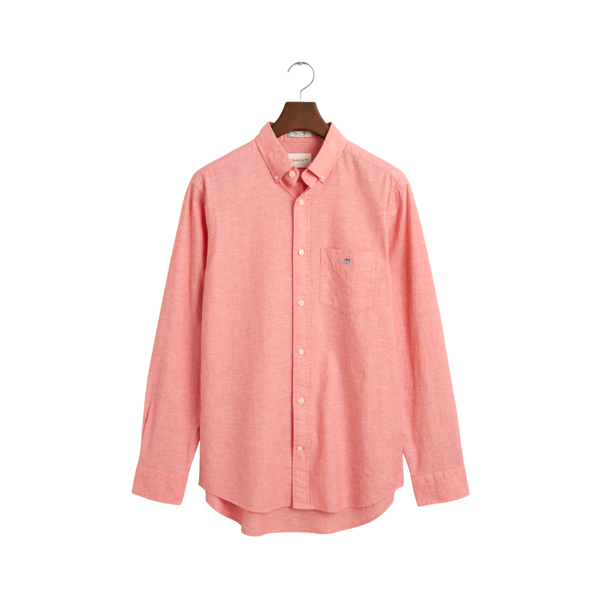 Cotton Linen Shirt - Pink