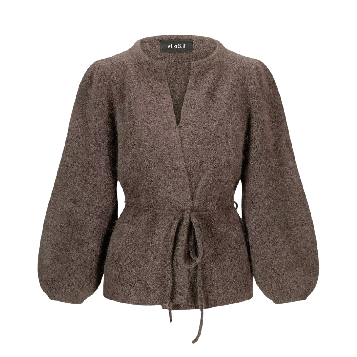 Fredrikke Chunky Cardigan - Brown