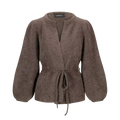 Fredrikke Chunky Cardigan - Brown