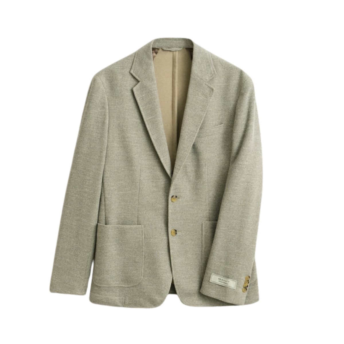 Knit Jersey Blazer - Oat Beige