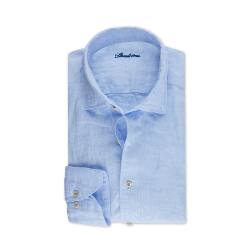 Stenströms REGULAR C72 RC CUFF CASUAL - LIGHT BLUE