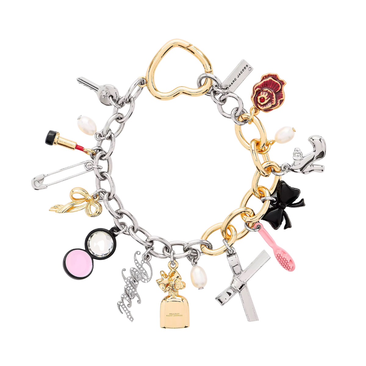 Perfect Charm Bracelet - Silver/Multi