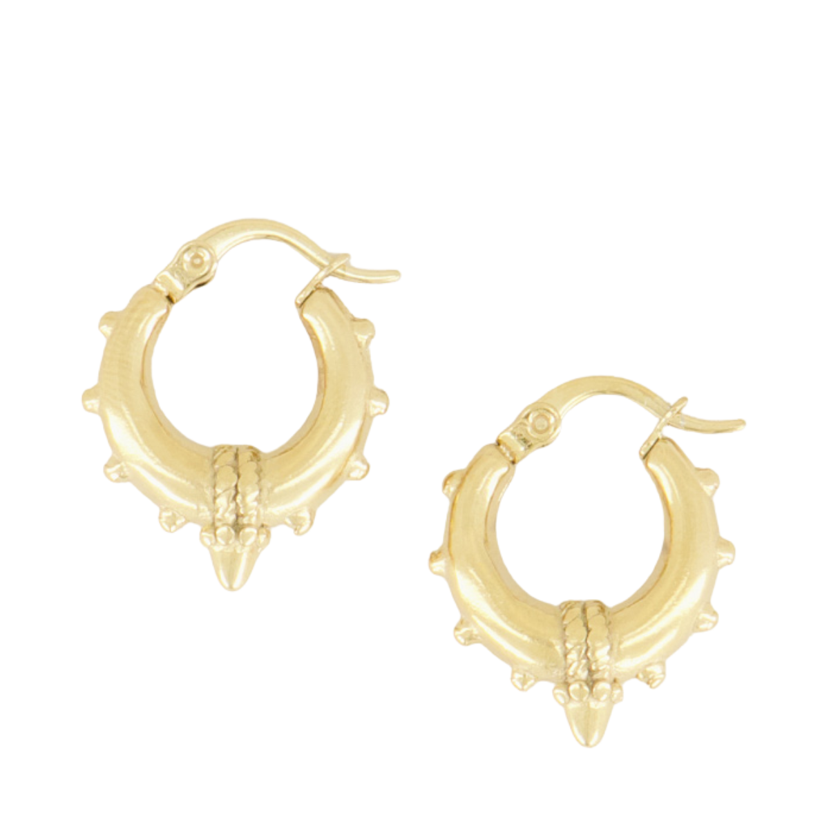 Chunky Earrings - Gold