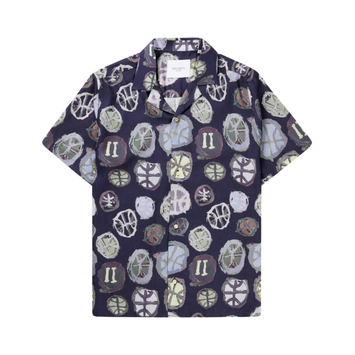 Artist AOP SS Shirt - Navy