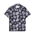 Artist AOP SS Shirt - Navy