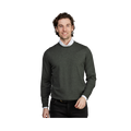Crew Neck Sweater - Moss Green