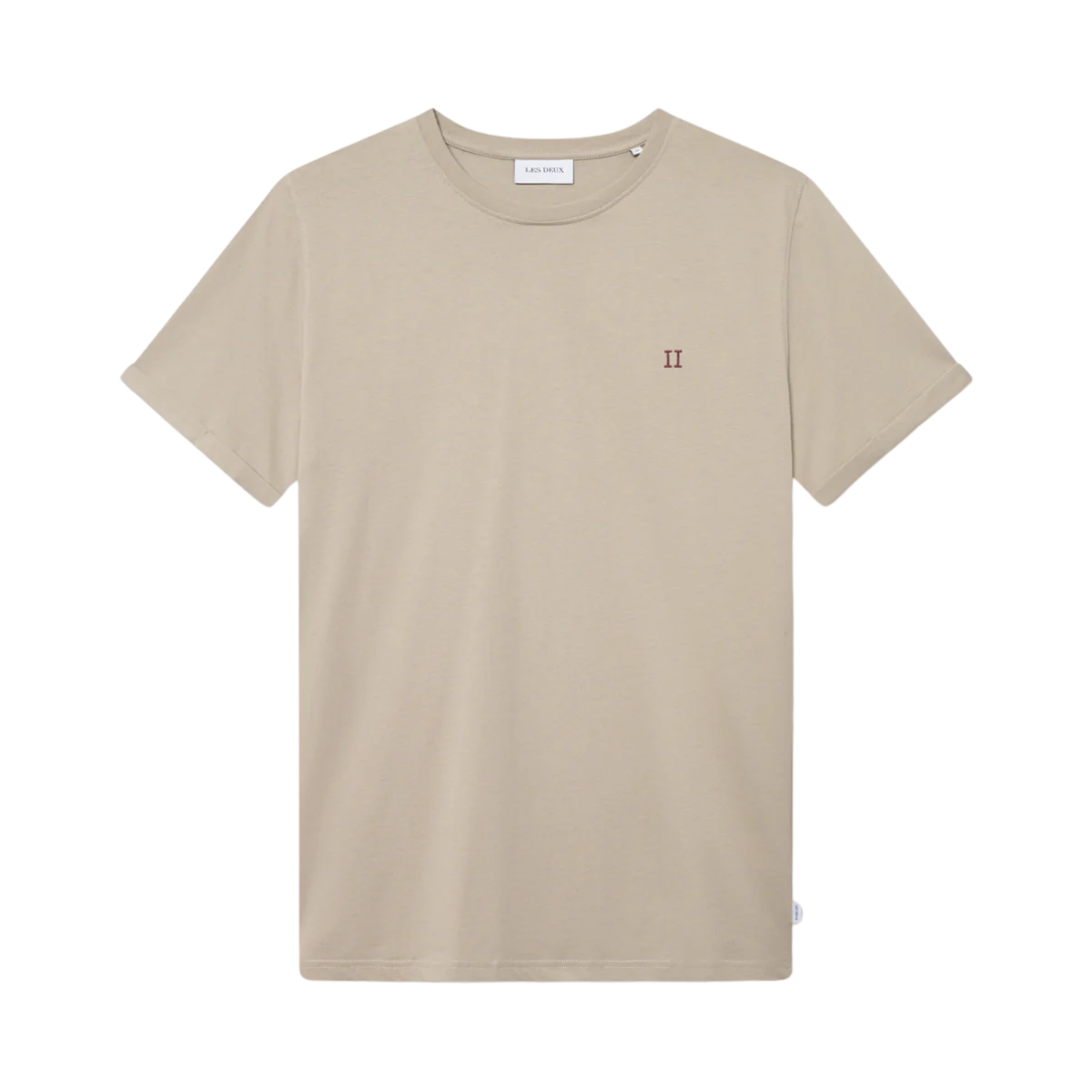 Norregaard Contrast T-Shirt - Dark Sand