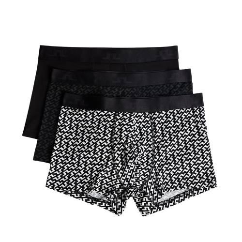 J.Lindeberg SEASONAL BRIDGE BOXER - MULTICOLOUR BLACK