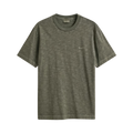 Washed Slub Tshirt - Dry Herb Green