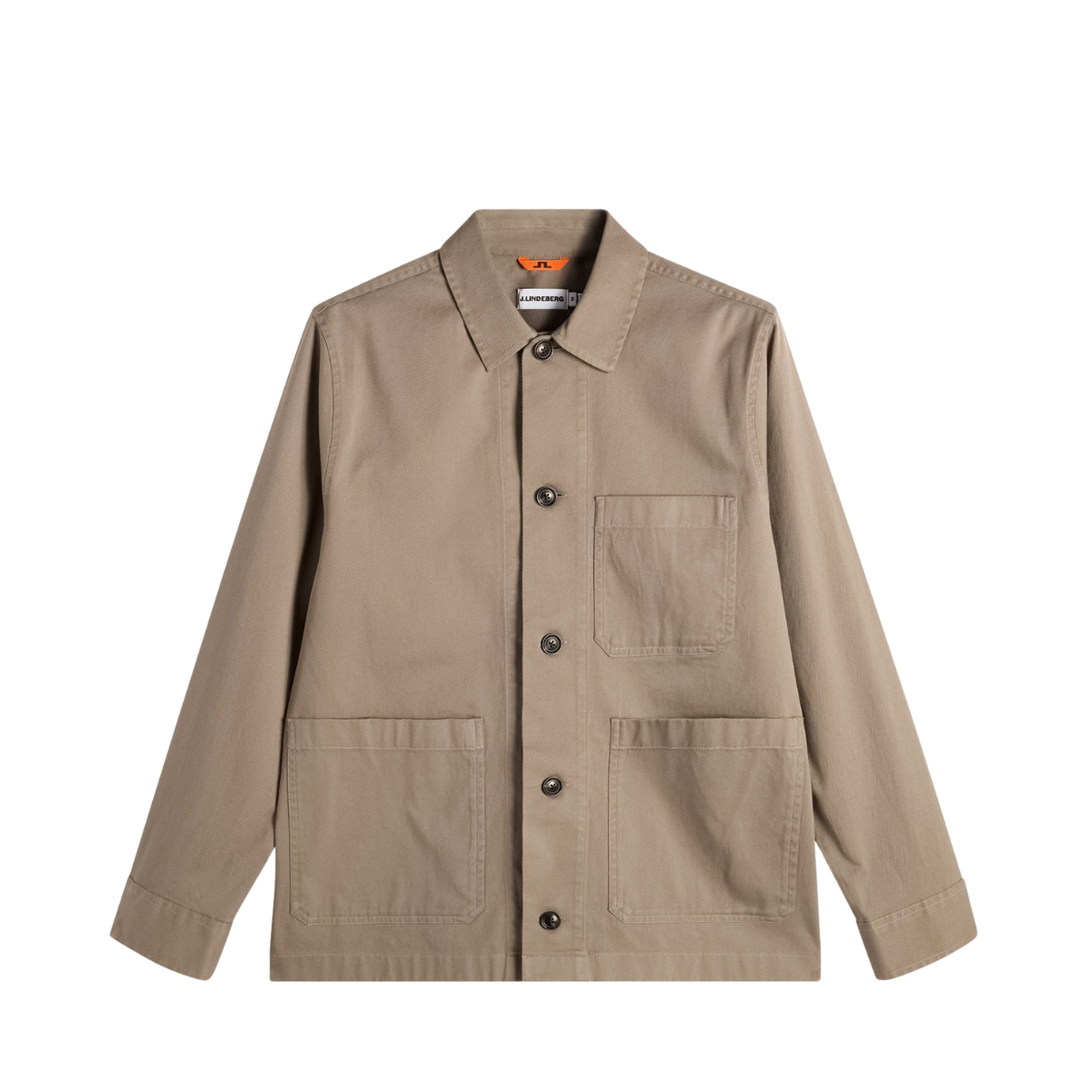 Easton Cotton Overshirt - Brindle