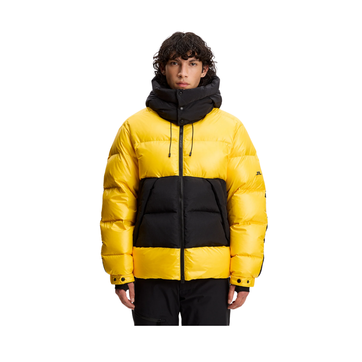 Creek Block Down Jacket - Bumblebee